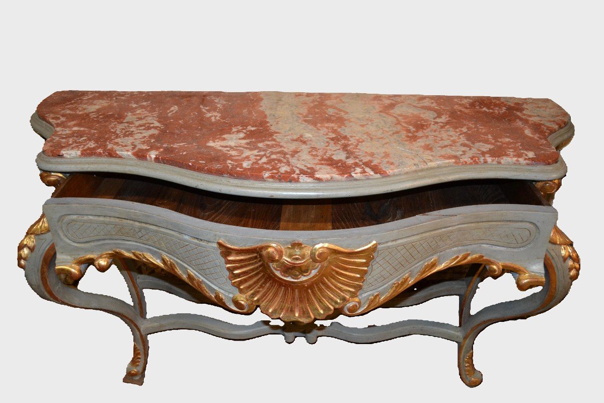 19th Century Console - Louis XV Style-photo-4