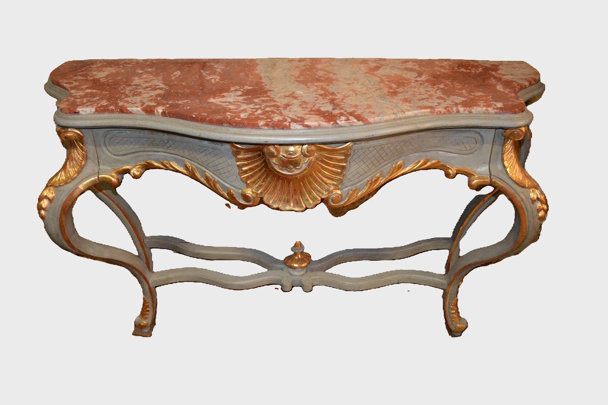 19th Century Console - Louis XV Style-photo-4