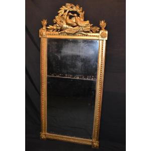 Grand Miroir Epoque Louis XVI