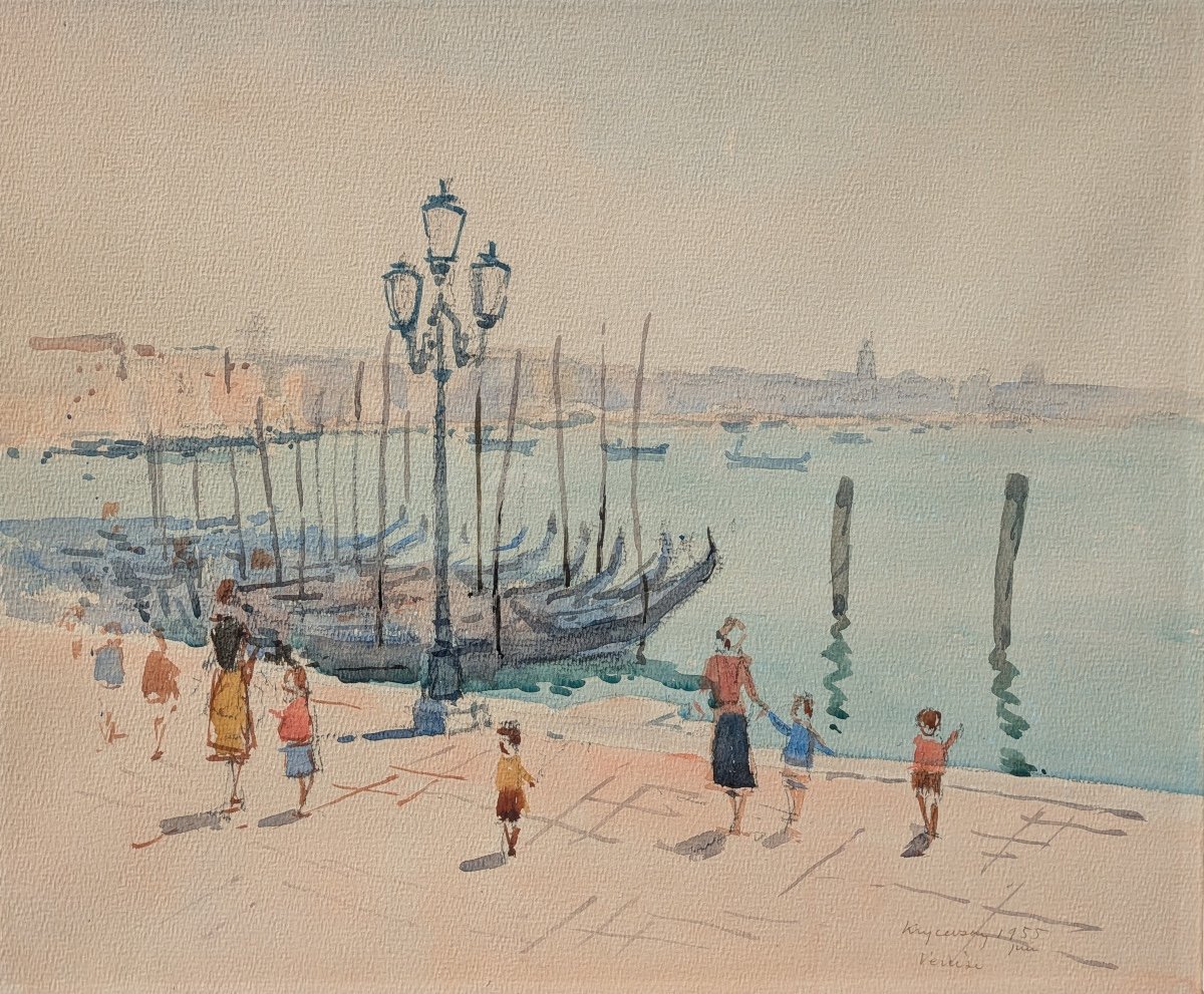 Nicolas Krycevsky (1898-1961)  Николя Кричевский  Venise  