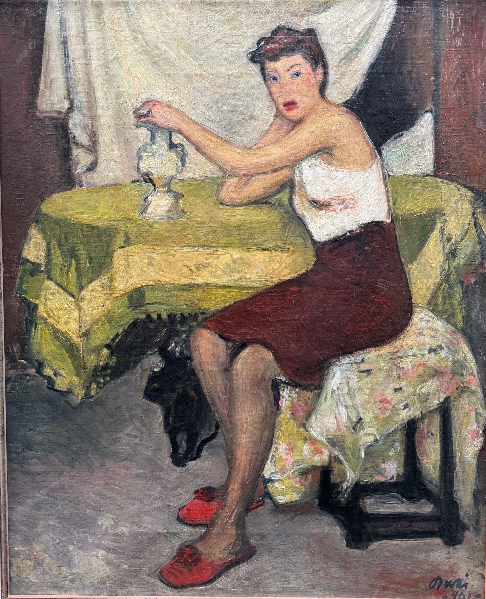 Orazi (1906-1979) Femme Assise 