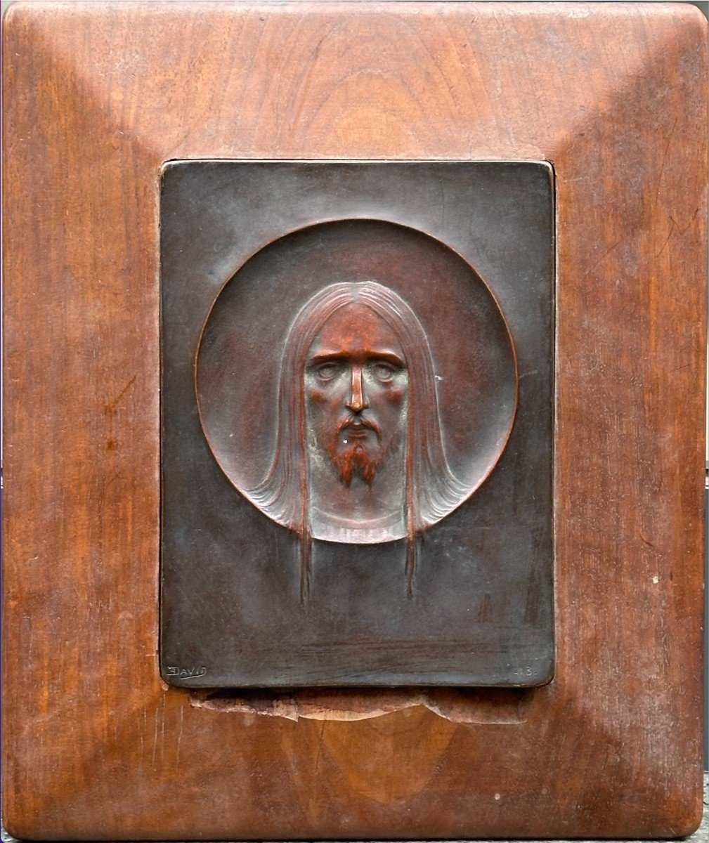 Etienne David (19th-20th Century), "christ" (1913)-photo-2