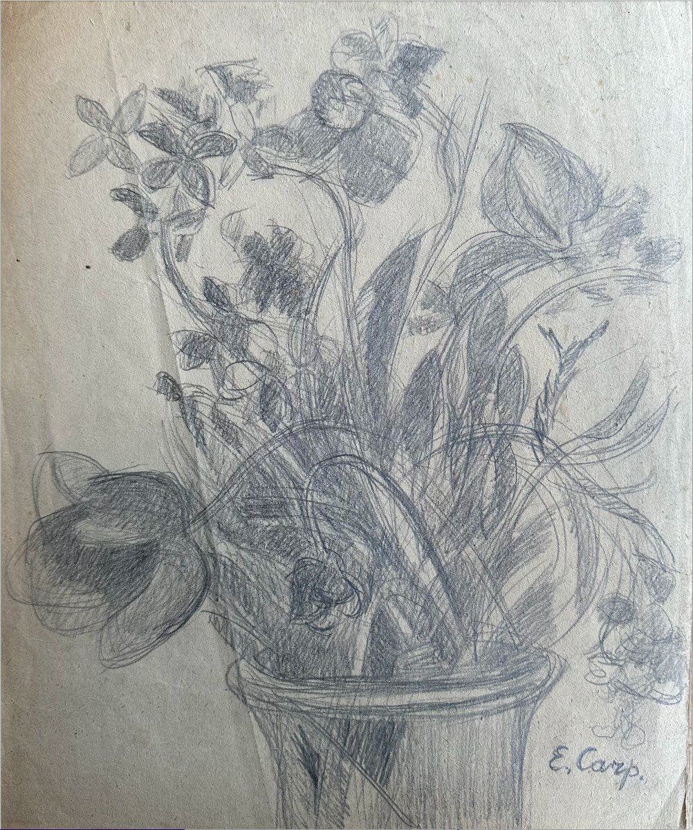 Esther Carp (1897-1970), "Bouquet De Fleurs"