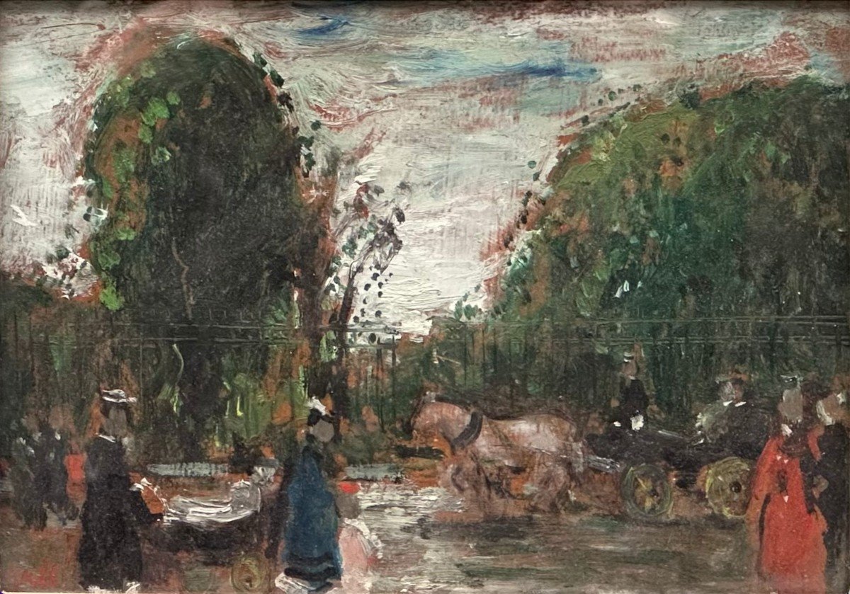 François Gall (1912-1987), "walk In The Woods"