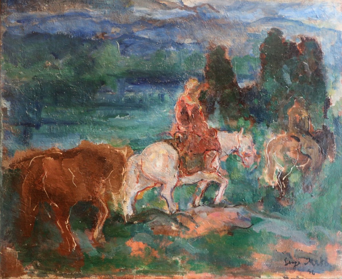 Serge Mako (1885 - 1953), The Horsemen