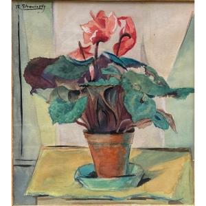 Theodore Stravinsky (1907-1989) Cyclamen