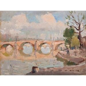 Nicolas Krycevsky николя кричевский Pont Neuf In Paris 