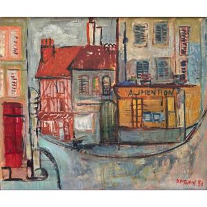 Michael Argov (1920-1982), "La Rue" (1951)