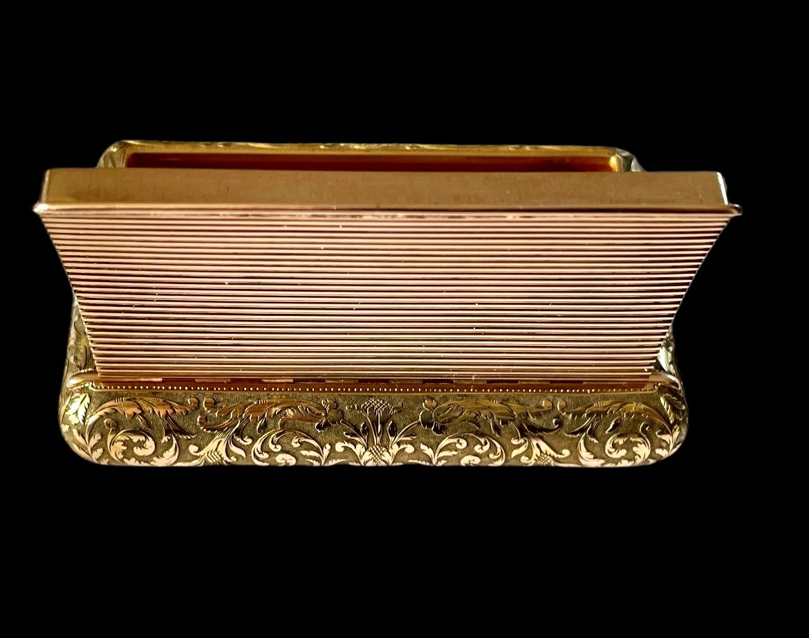 Pill Box In 18 Carat Gold, 97 Grams, Paris 1819 / 1838-photo-4