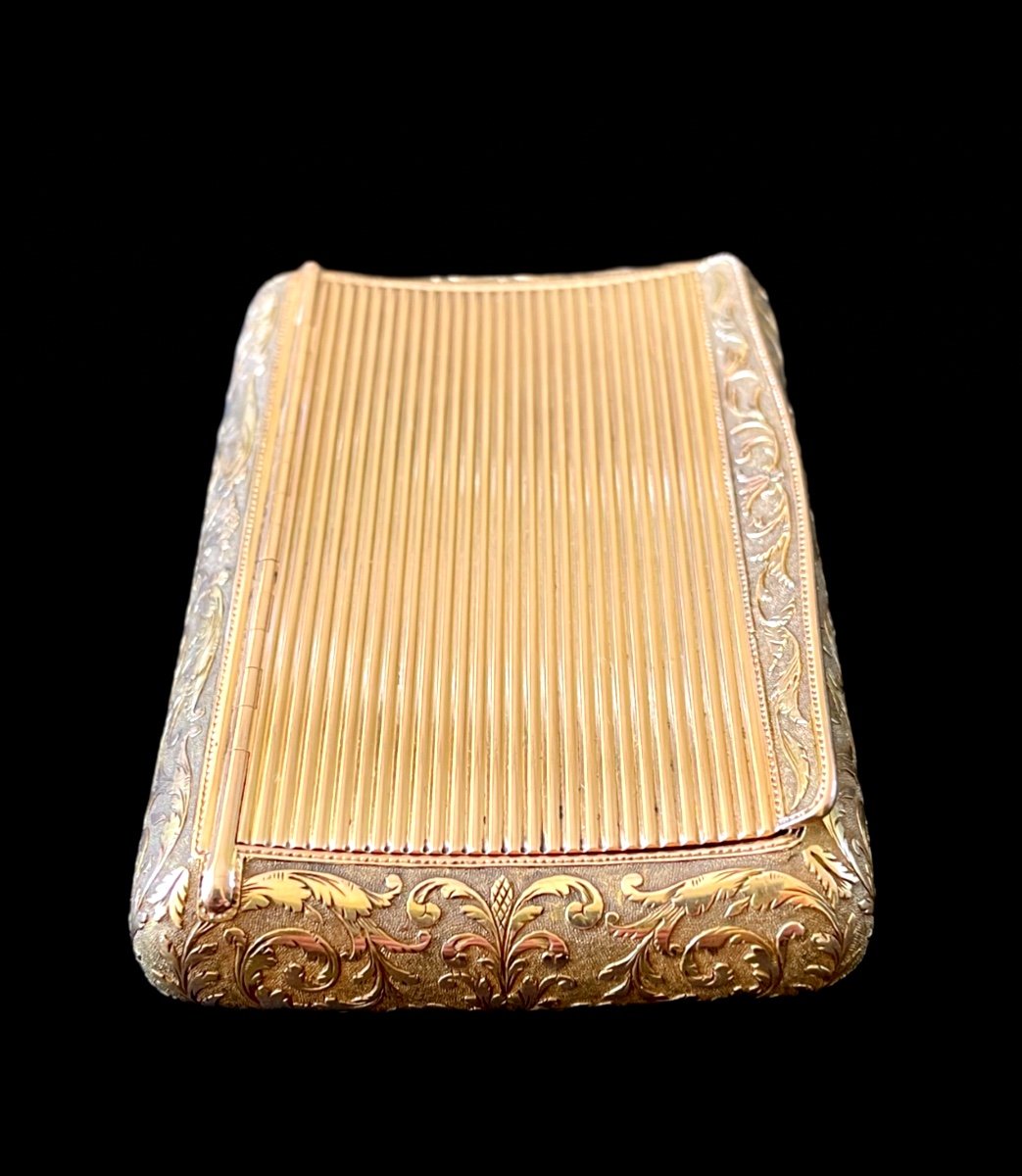 Pill Box In 18 Carat Gold, 97 Grams, Paris 1819 / 1838-photo-3