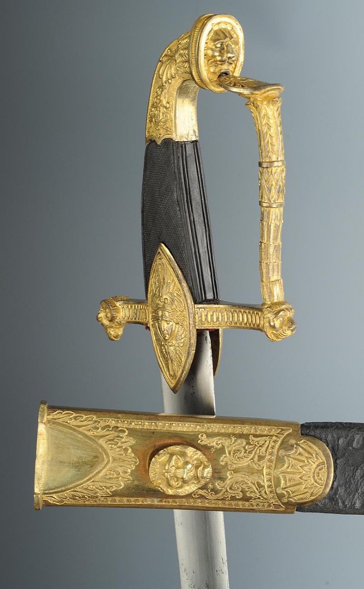 Sabre Tambour-major, Vers 1814-1816, Premier Empire - Restauration-photo-3