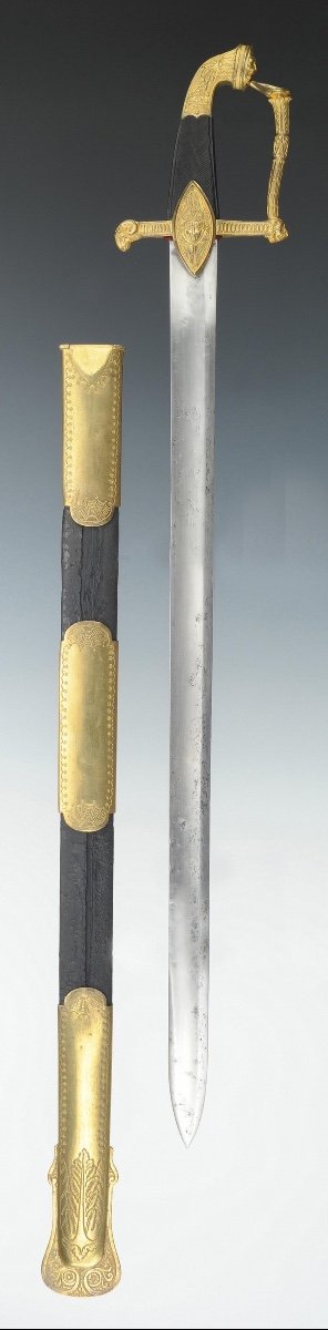 Saber Drum Major, Circa 1814-1816, First Empire - Restoration-photo-1