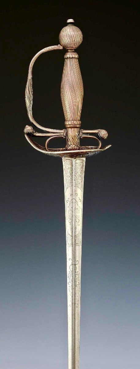 Silver Sword, Louis XV Period, Circa 1760