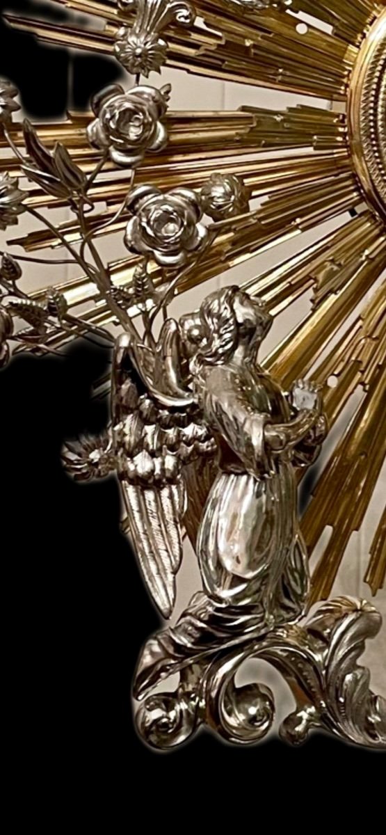 Monstrance With Adoring Angels-photo-5