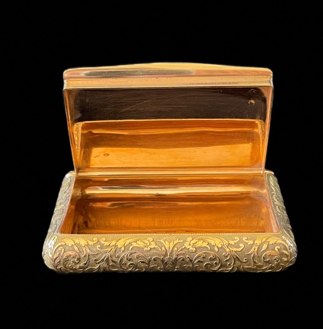 18 Carat Rose Gold Pillbox, 97 Grams, Paris 1819 / 1838-photo-2