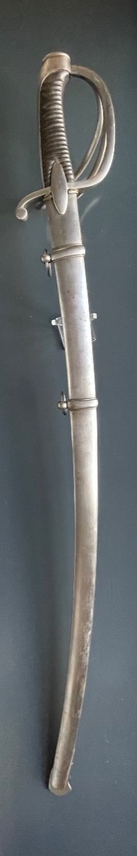 Rare Sabre D’officier De Lancier De La Garde Royale-photo-2