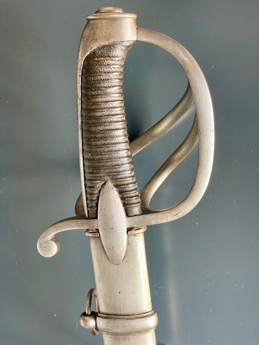 Rare Sabre D’officier De Lancier De La Garde Royale-photo-4