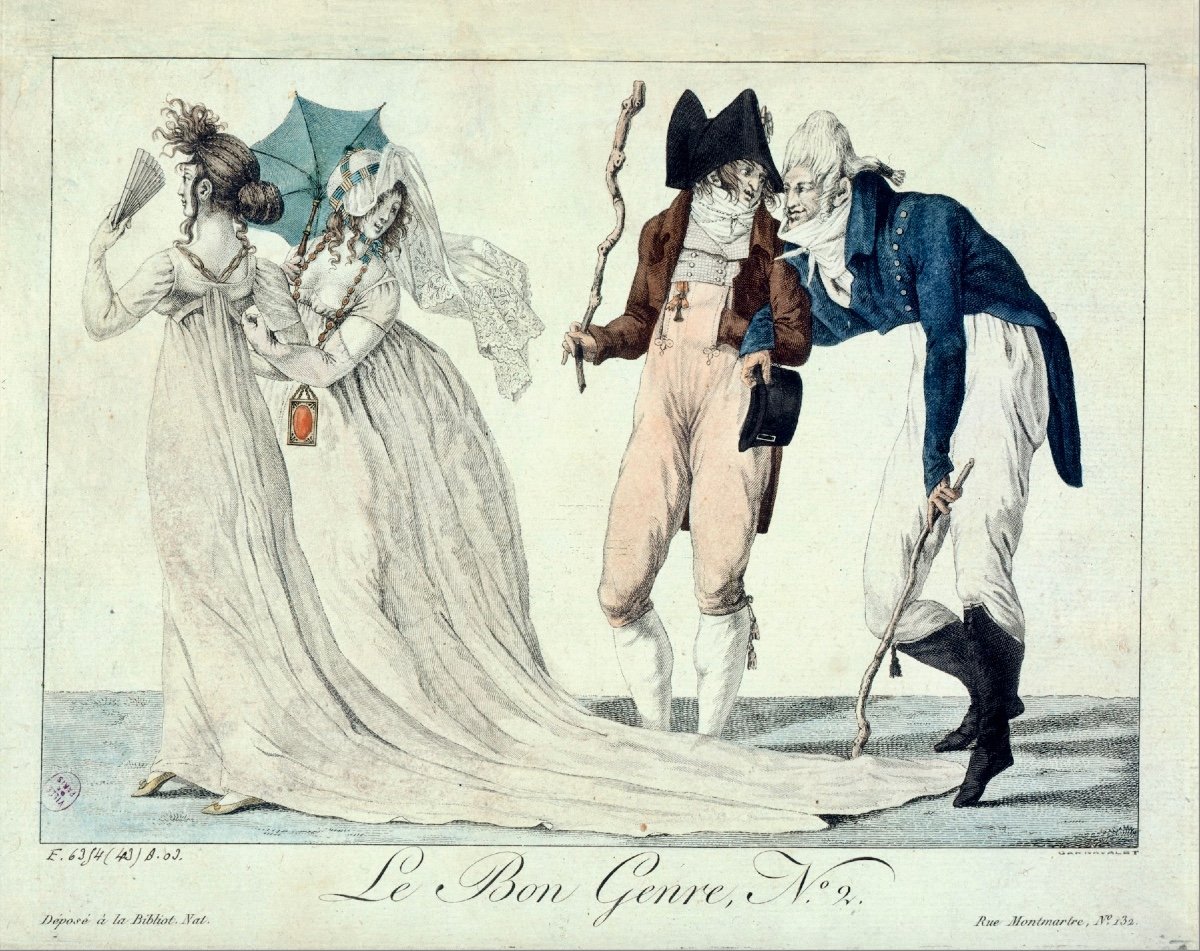 “l’embarras Des Queues”, époque Directoire-consulat-photo-3