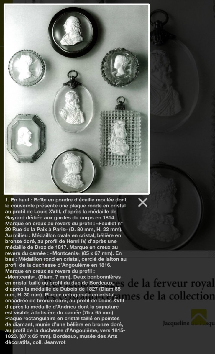 Madame Royale, Crystal-ceramic Stamped Desprez In Paris-photo-3