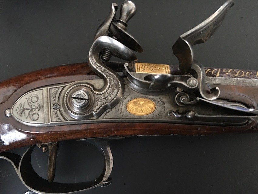 Pair Of Officer's Pistols By Lepage, Arquebusier Of The Emperor-photo-2