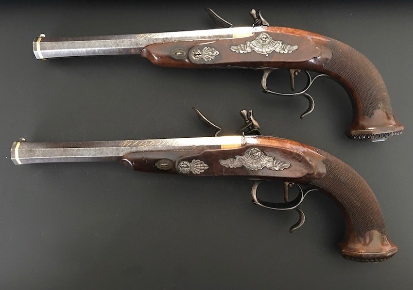 Pair Of Officer's Pistols By Lepage, Arquebusier Of The Emperor-photo-4