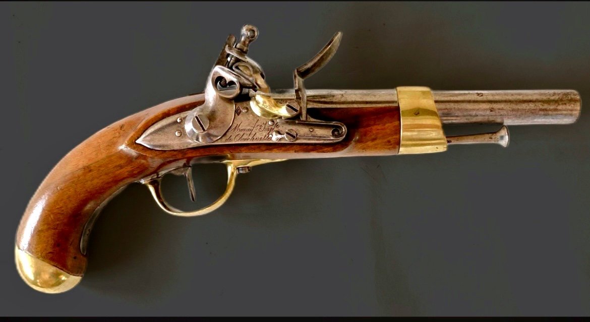 Pistolet De Cavalerie, Modèle An XIII, De La Manufacture Impériale De Charleville, 1 Er Empire