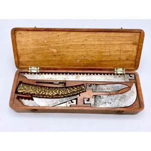 Five-blade Knife In Box, France, 19th Century