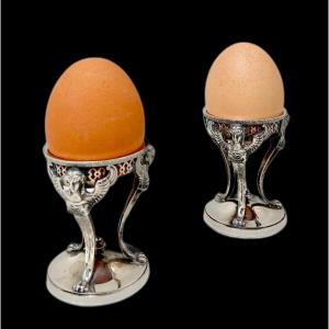 Empire Egg Cups, Paris 1803-1809, Jja