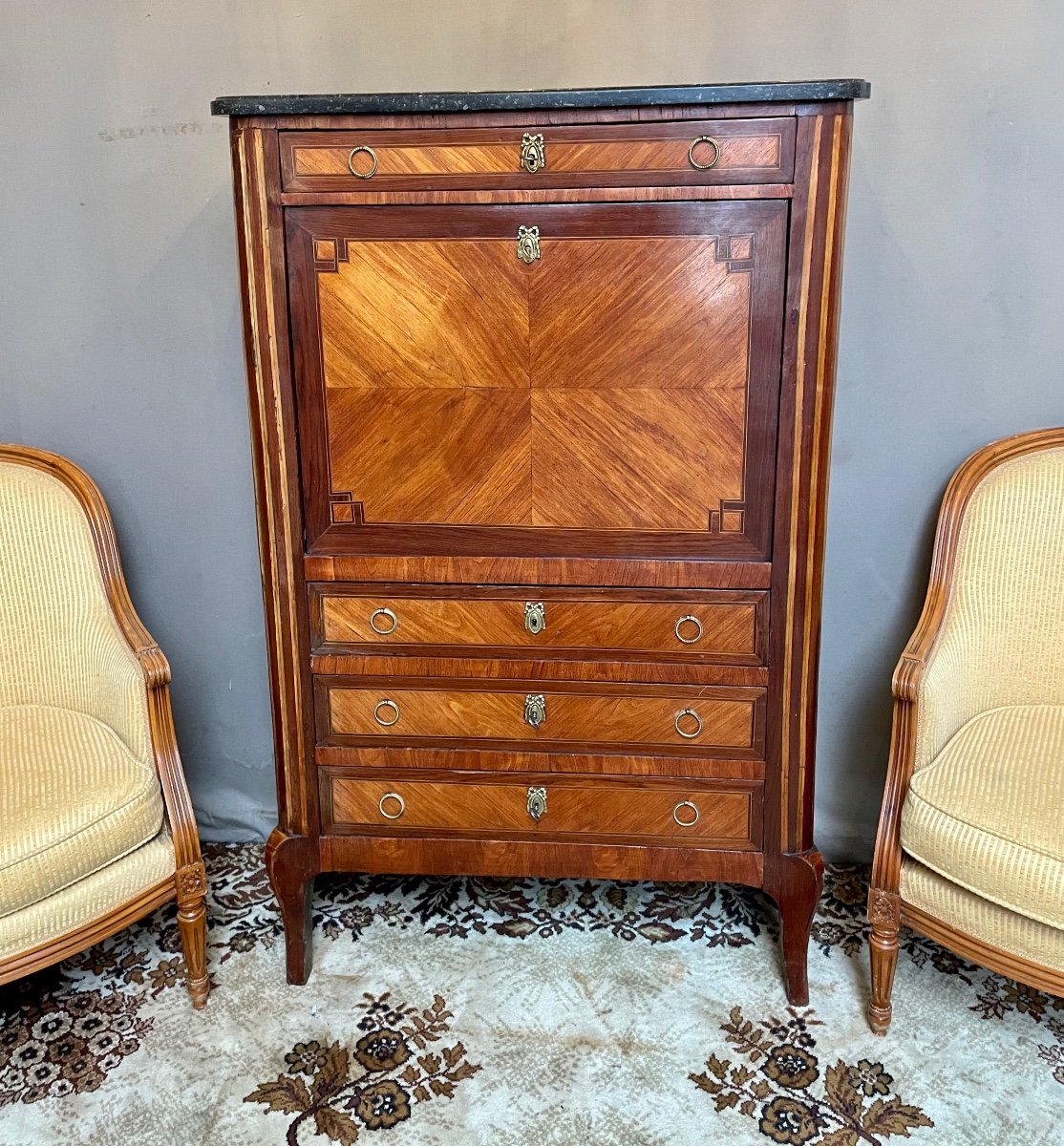 Secretary Transition In Marquetry