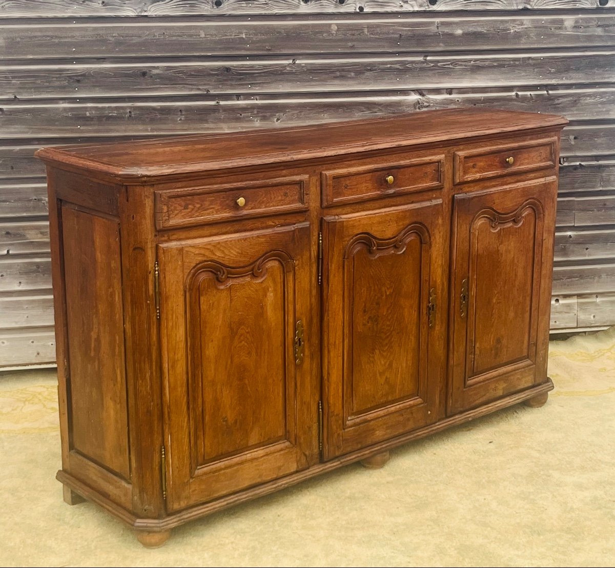 19th Century Oak Sideboard-photo-1