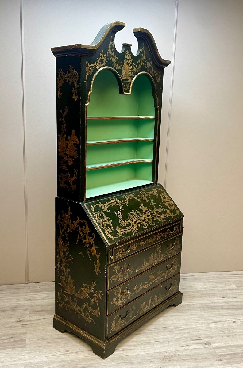 bureau scriban en laque de style Louis XIV -photo-1