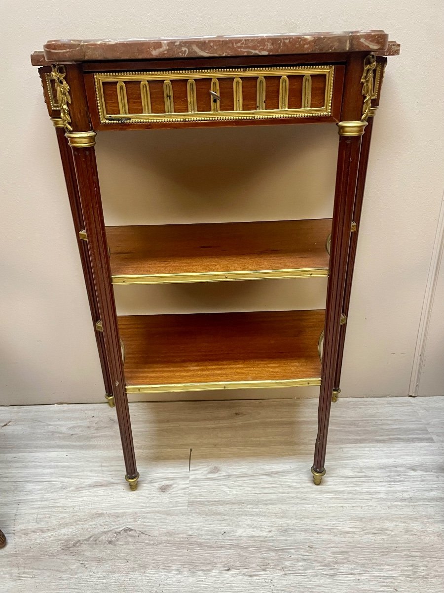 Louis XVI Mahogany Console Table -photo-6