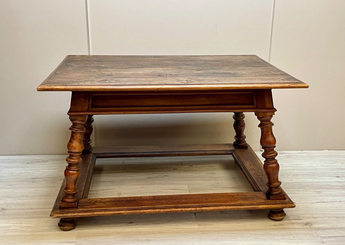 19th Century Walnut Changer Table