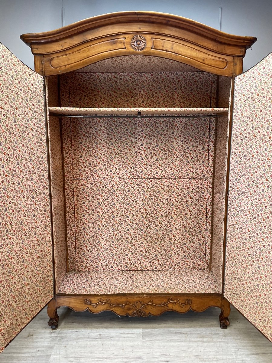 belle armoire provençale en merisier d’époque louis XV -photo-3