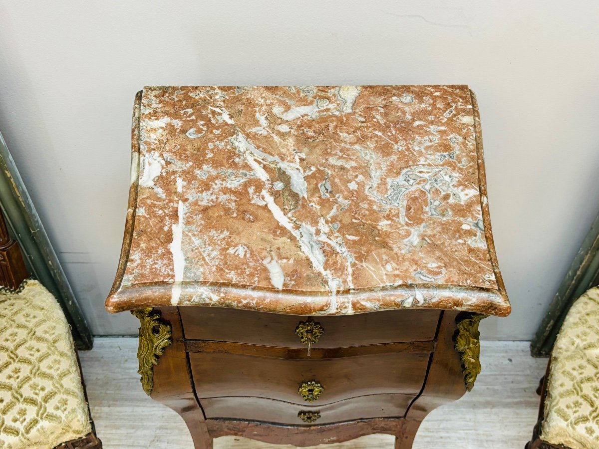 Small Chest Of Drawers From The Napoleon III Period-photo-3