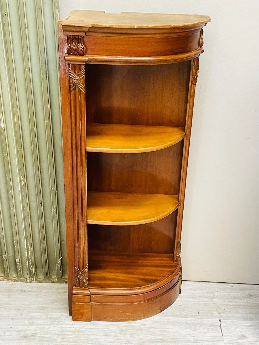 Pair Of 18th Century Mahogany Corner Cabinets -photo-7