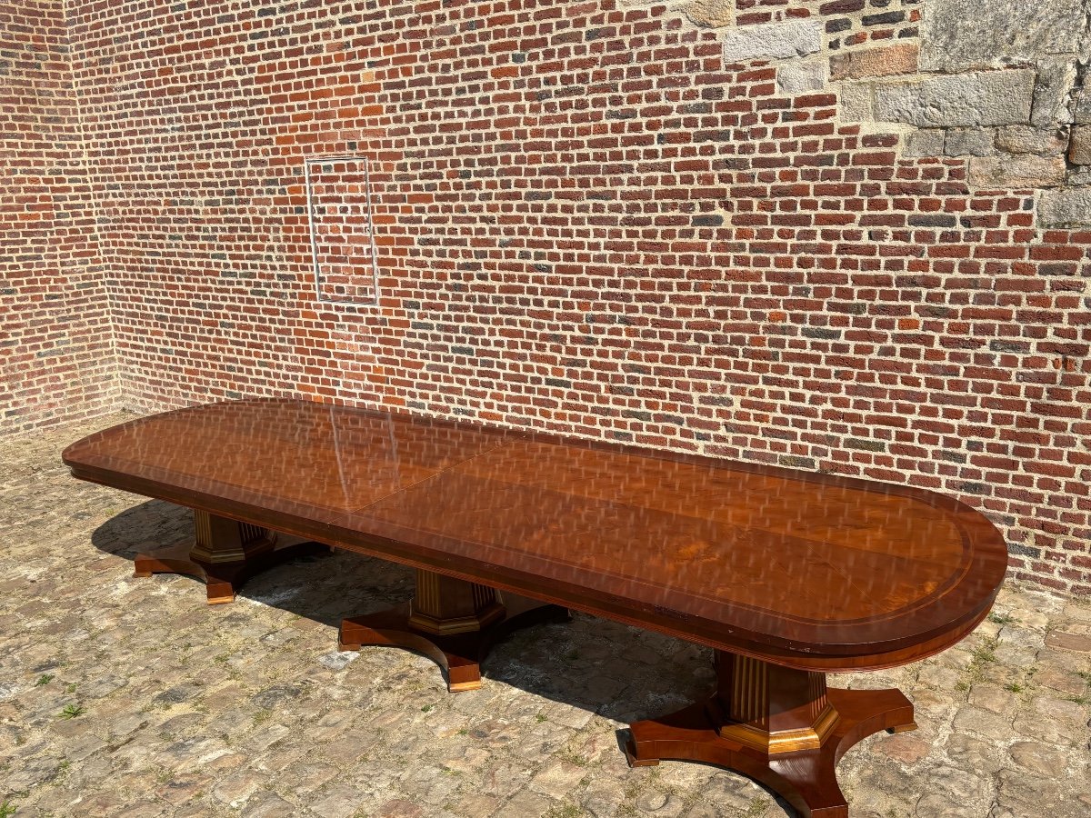 Exceptional Charles X Mahogany Table -photo-8