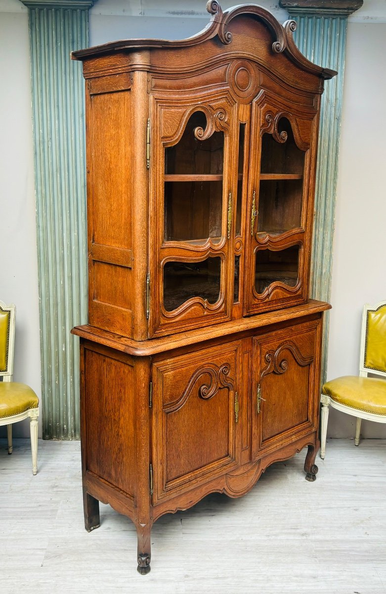 Norman Two-body Buffet In Oak From The 19th Century -photo-2