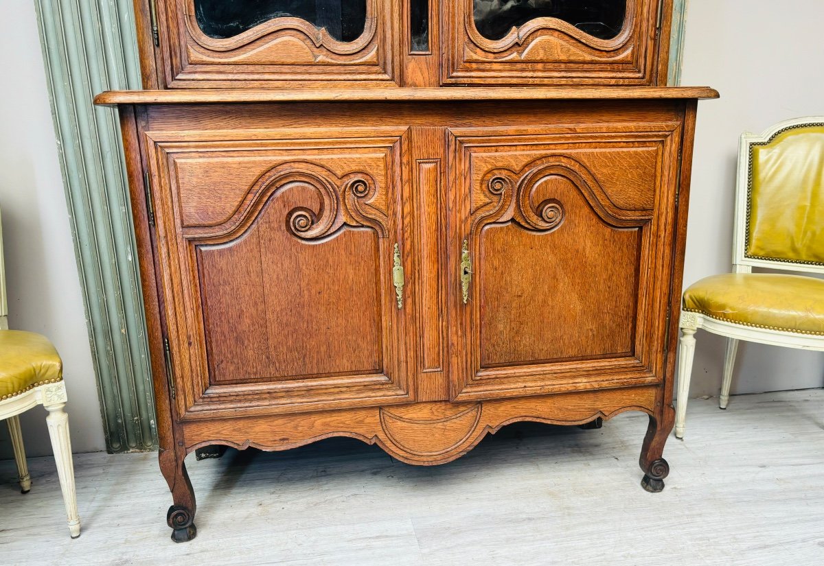 Norman Two-body Buffet In Oak From The 19th Century -photo-1