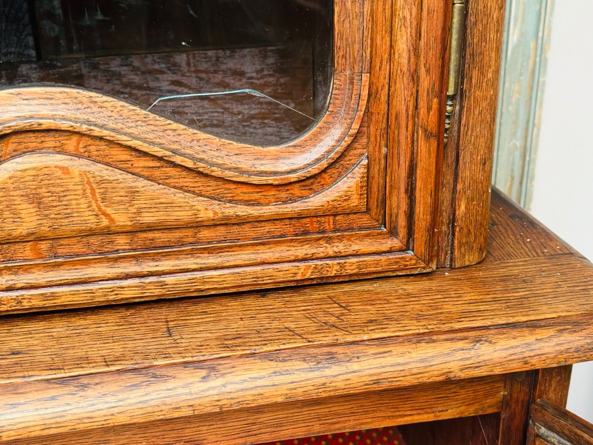 Norman Two-body Buffet In Oak From The 19th Century -photo-4