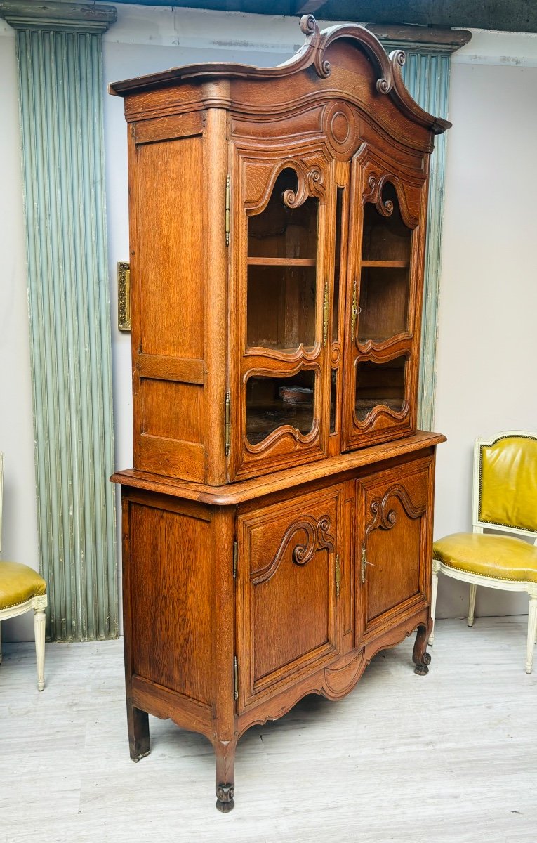 Norman Two-body Buffet In Oak From The 19th Century -photo-5