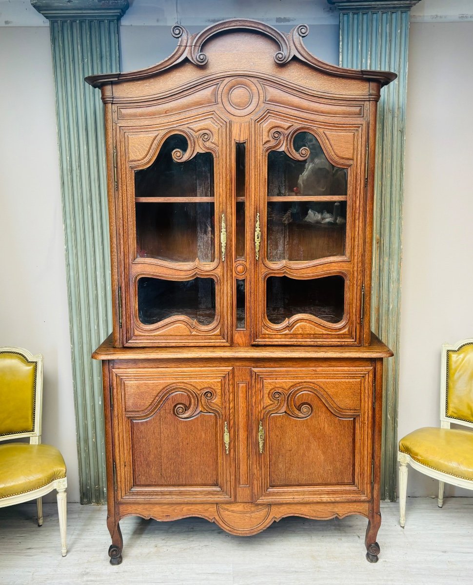 Norman Two-body Buffet In Oak From The 19th Century -photo-6