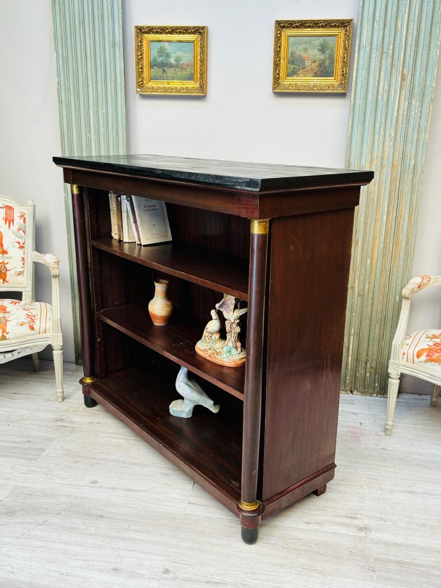 Empire Style Mahogany Bibus -photo-4