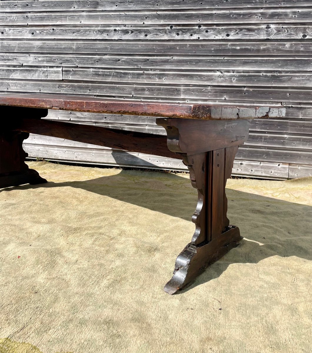 17th Century Oak Farm Table -photo-3