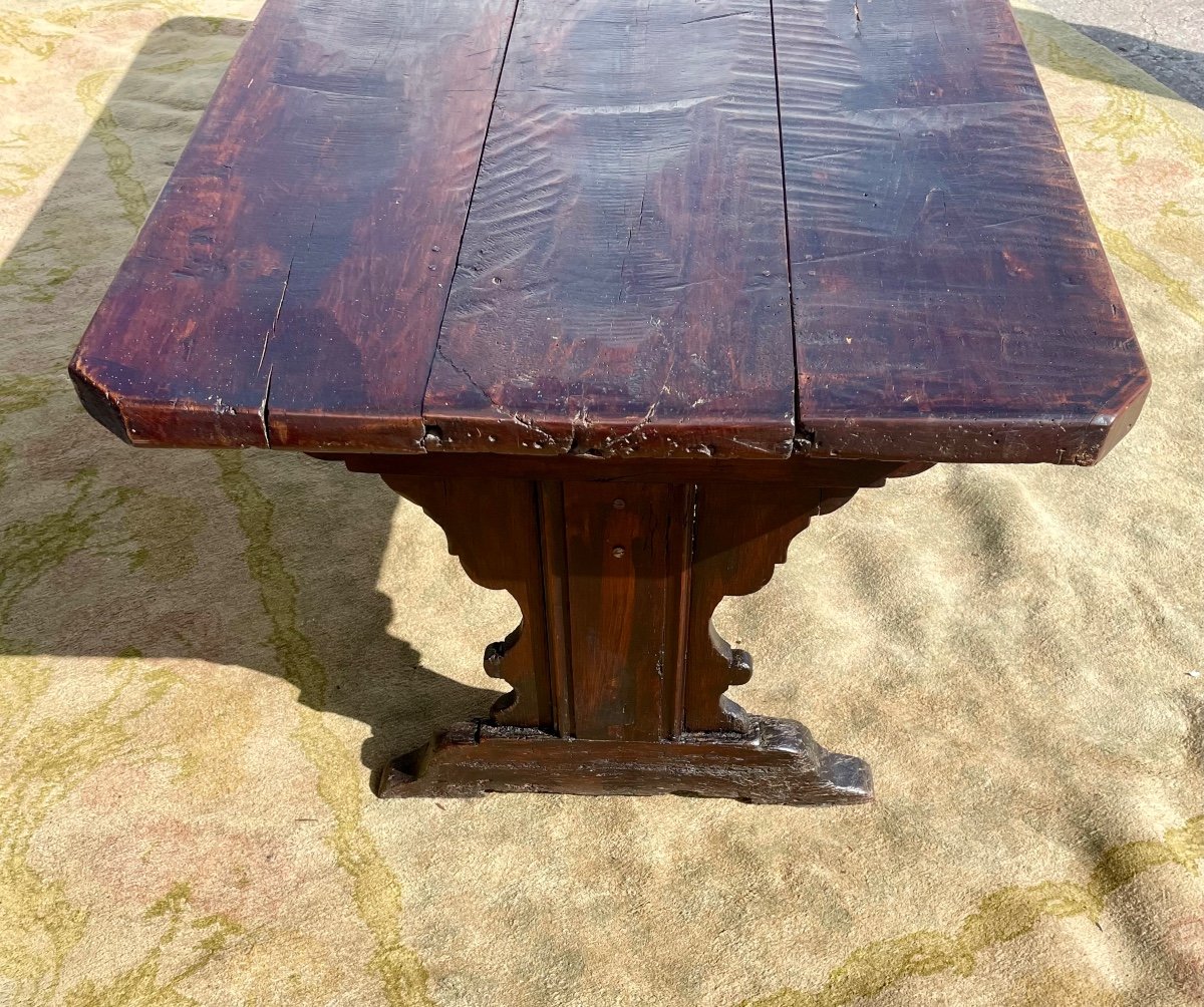 17th Century Oak Farm Table -photo-4