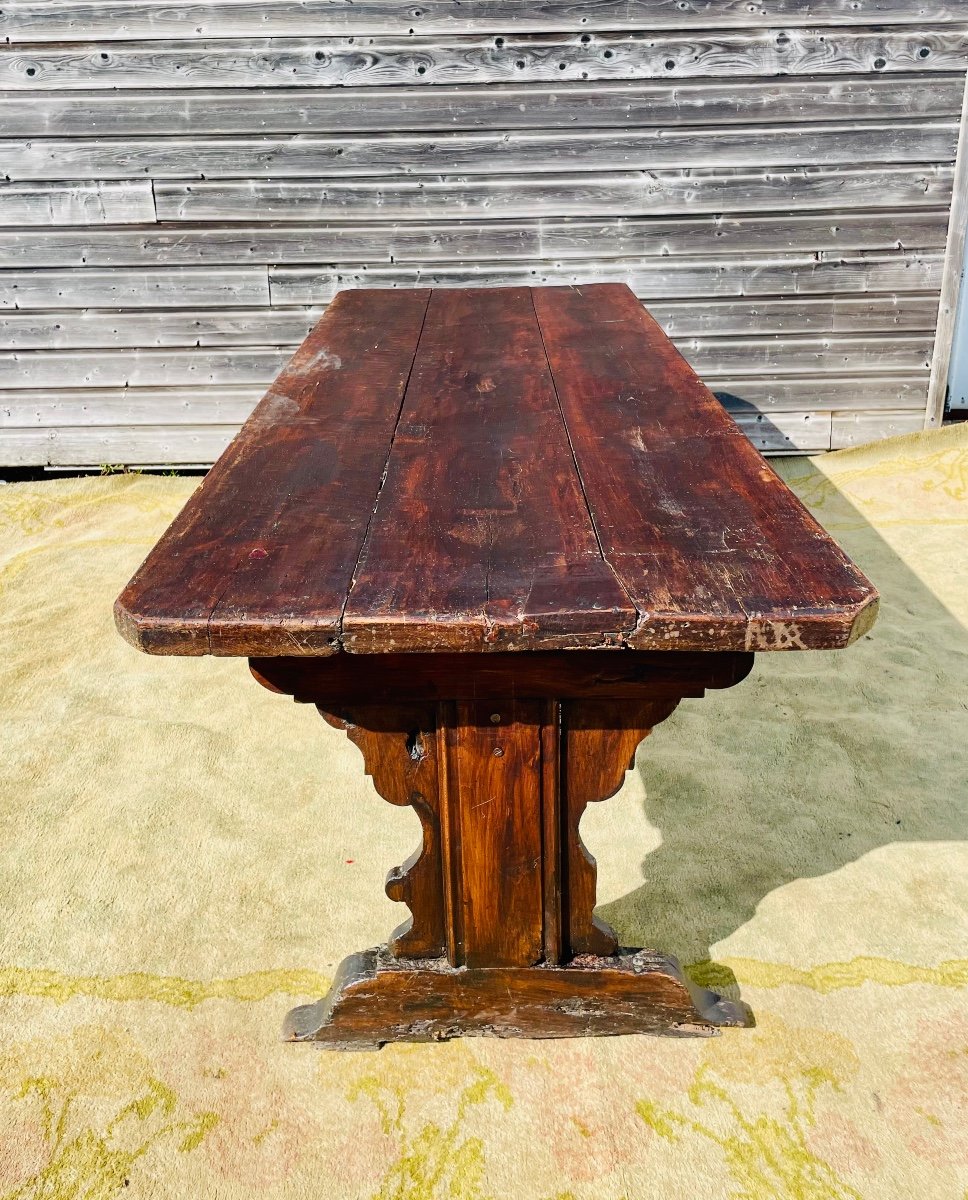 17th Century Oak Farm Table -photo-5