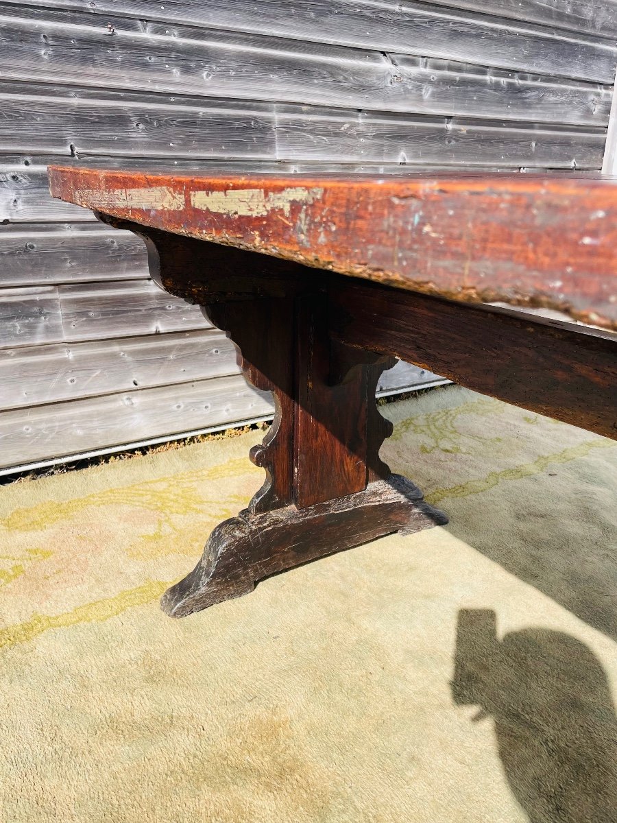 17th Century Oak Farm Table -photo-8