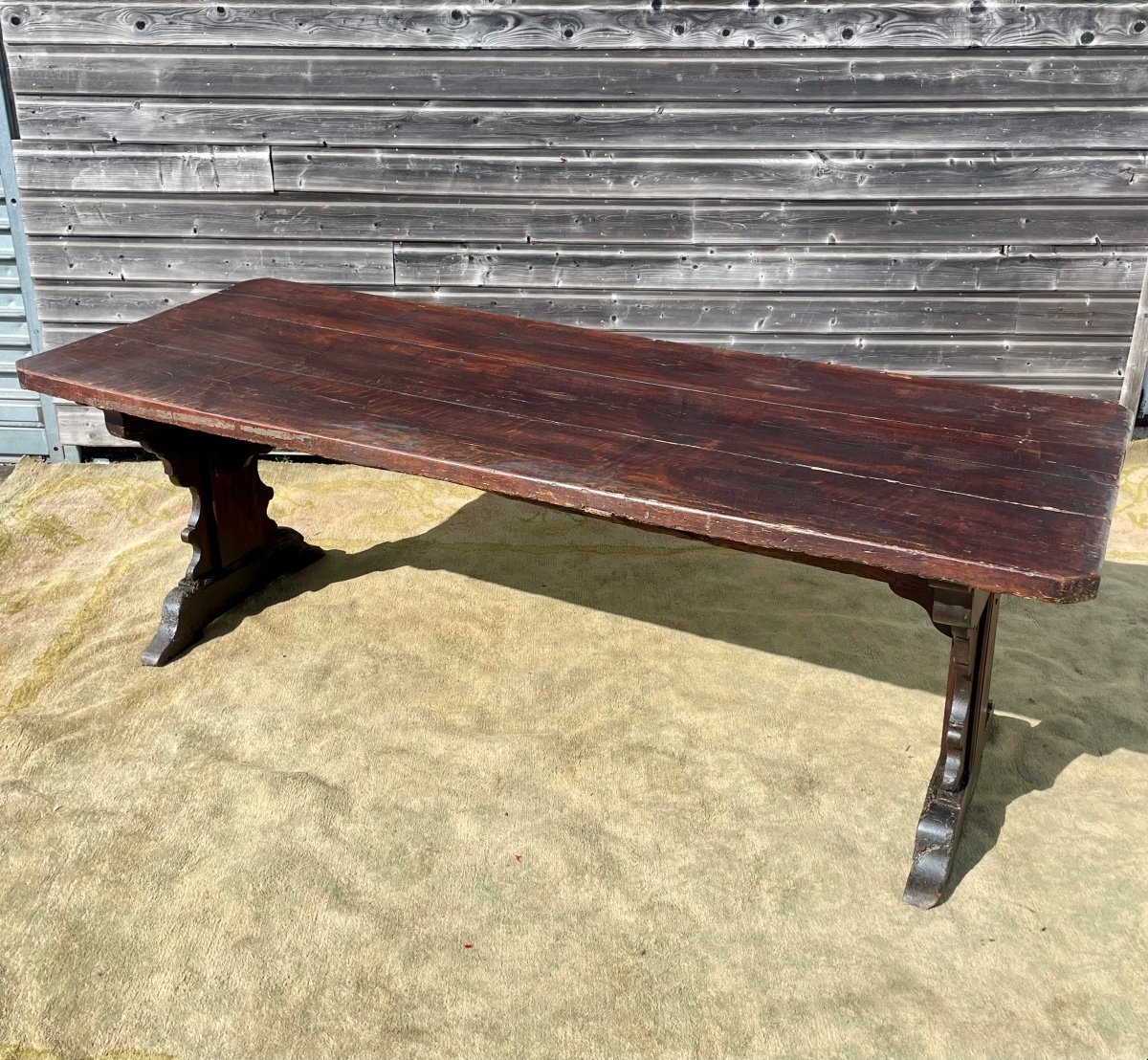 17th Century Oak Farm Table 