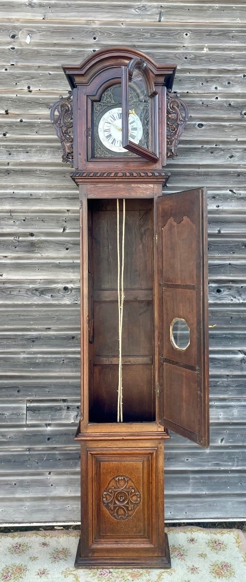 18th Century Parquet Clock -photo-5