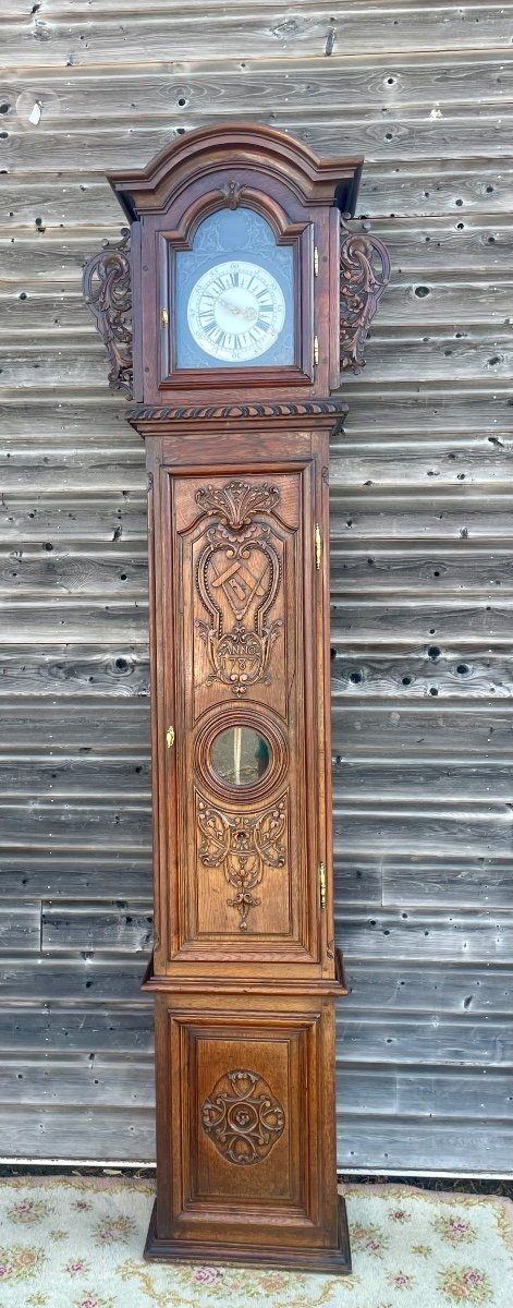 18th Century Parquet Clock -photo-8